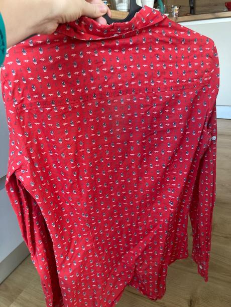 Červená košeľa, mango,s