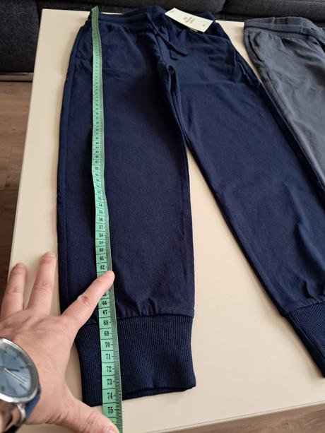 Tmavomodré teplaky h&m v.128, h&m,128