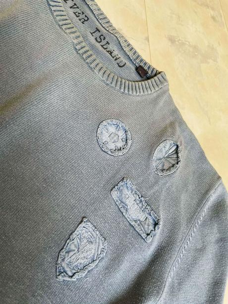 Bavlnený pulóvrik, river island,m