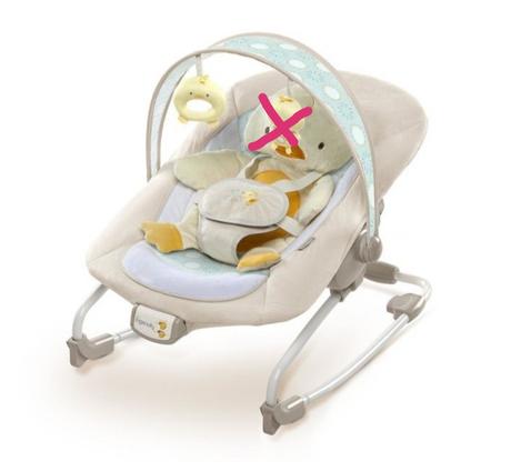 Ingenuity vibrujuce lehatko s melodiou,