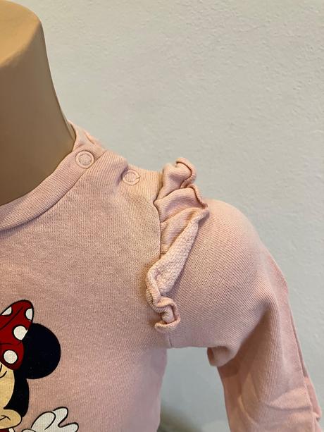 Dievčenská mikina minnie ružová c&a (86), c&a,86