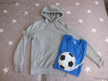 Chlapčenská mikina + tričko, c&a,s