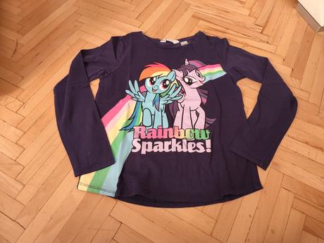 Tričko my little pony 134/140, h&m,134
