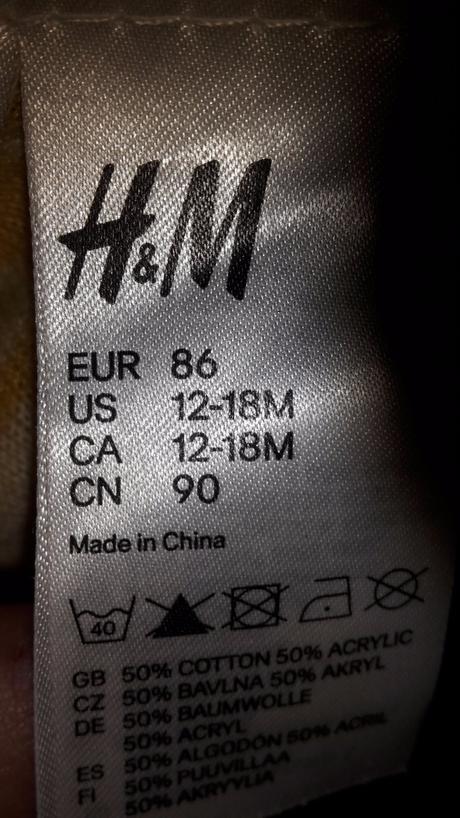 Krásna čiapka, h&m,86