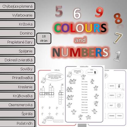 Colours and numbers / farby a čísla,