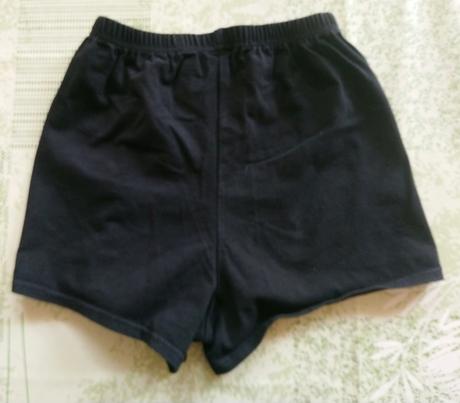 Čierne elastické kraťasy, dancewear, 92-98 cm, 98