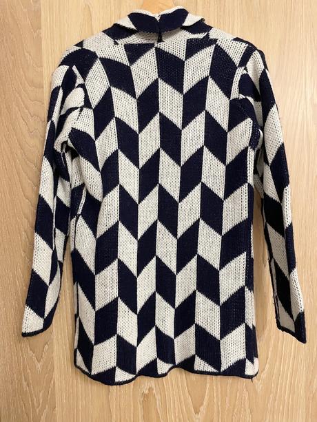 Vzorovany kardigan (made in italy) vel s-m, 36