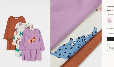 Šaty h&m tigre, h&m,98