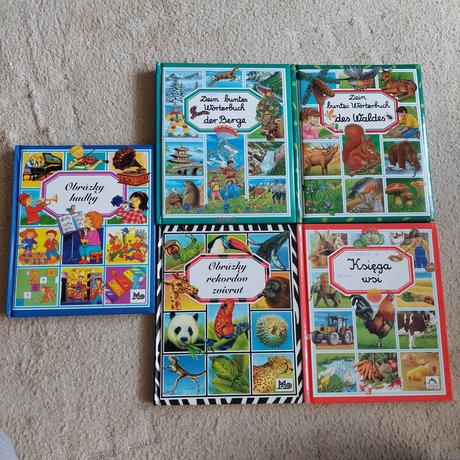 Obrázky rekordov zvierat, hudby, dediny, lesa,hor,