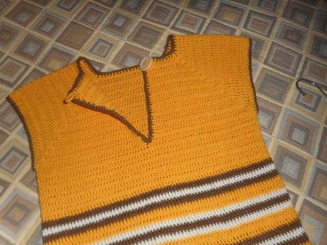 Tunika háčkovaná - veľ. 140, 140