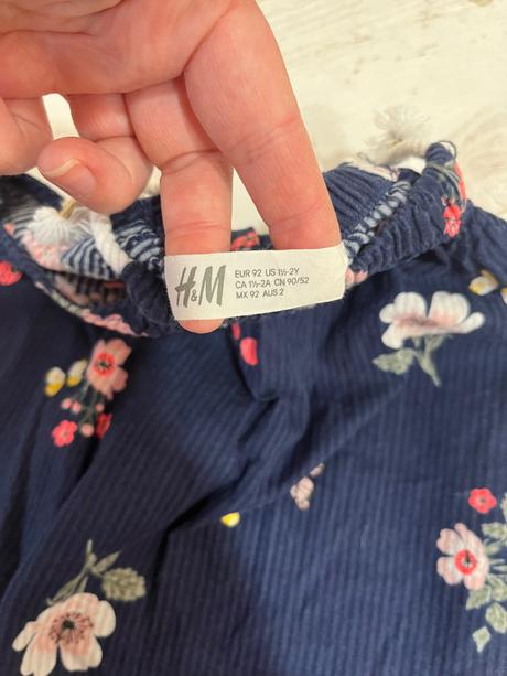 Šaty 92 8ks, h&m,92