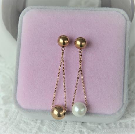 Visiace náušnice-chirurgická oceľ, 