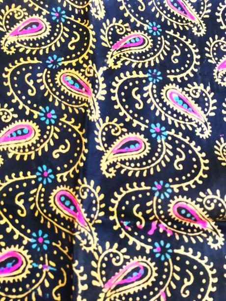 Hodvábna šatka na krk, xl