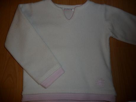 Fleesová mikinka na 4-5 rokov, george,110