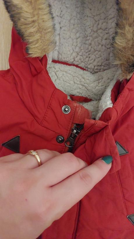 Zimný kabát m&s, marks & spencer,110