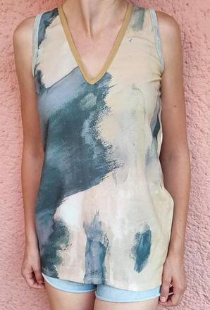 Vzorovaný top zara, zara,s