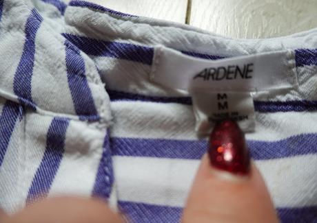 Jemná dlhá košela ardene, m