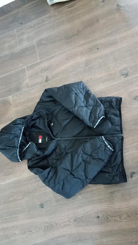 Tommy jeans prechodna bunda, tommy hilfiger,m