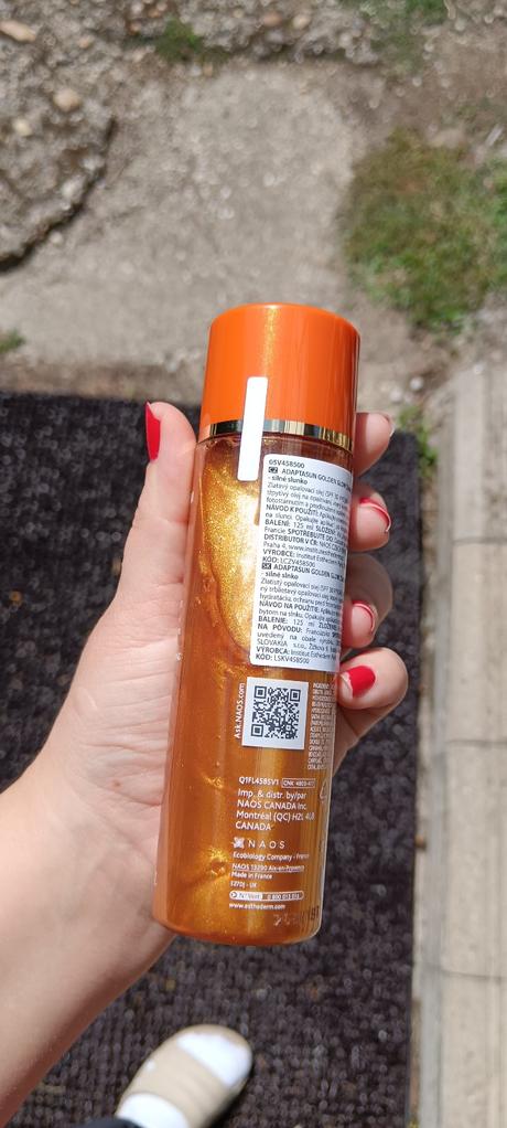 Institut esthederm adapta sun golden glow a tan pr, 