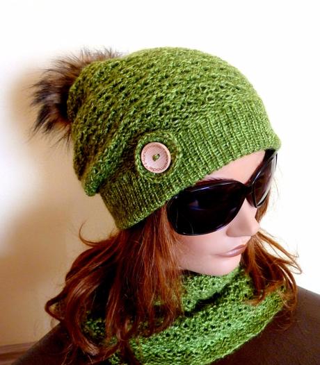 Hackovane, pletene supravky -ciapky pre dospelych, 38 - xxl