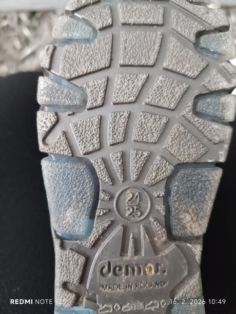 Prechodné gumené čižmy, demar,24