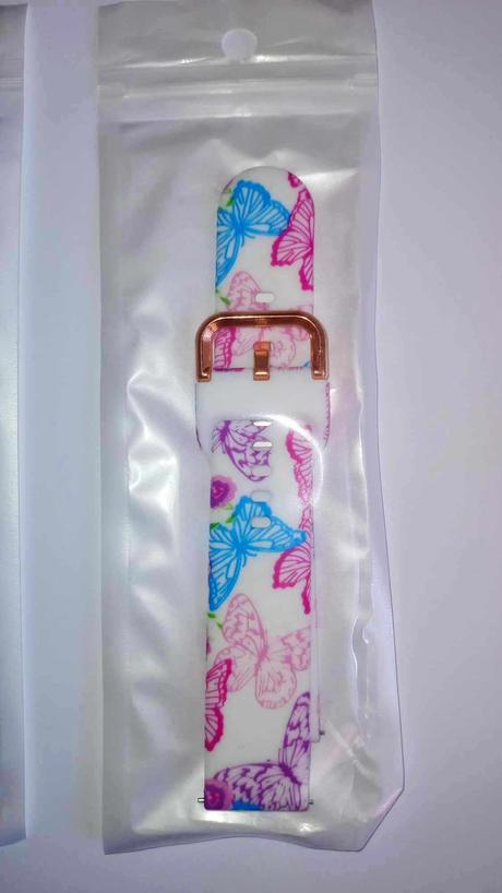 Silikónový remienok na hodinky 20 mm, 