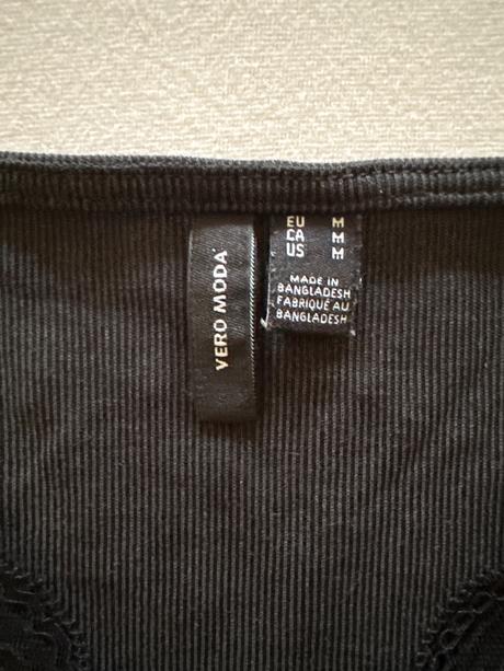 Tričko a čipkou, vero moda,m