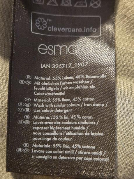 Zelená ľanová blúzka 42, esmara,42