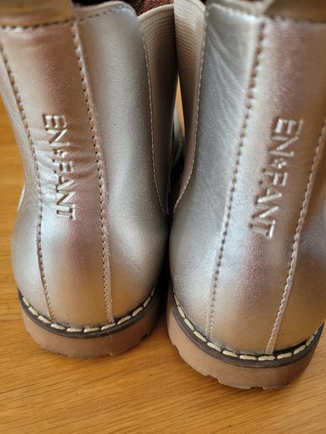Nádherne kožené čižmičky na prechodne obdobie, vel, en fant,35