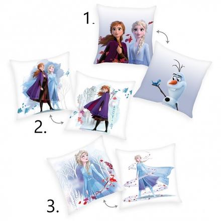Obojstranný dekoračný vankúšik 40/40cm frozen, 