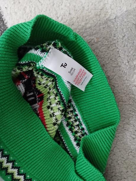 Vianocny sveter minecraft 110, tu,110