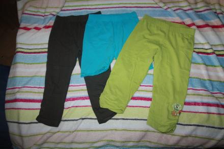 2x kratke leginky v .128, 128