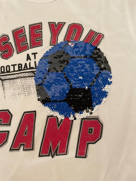 Tricko s loptou, benetton,128