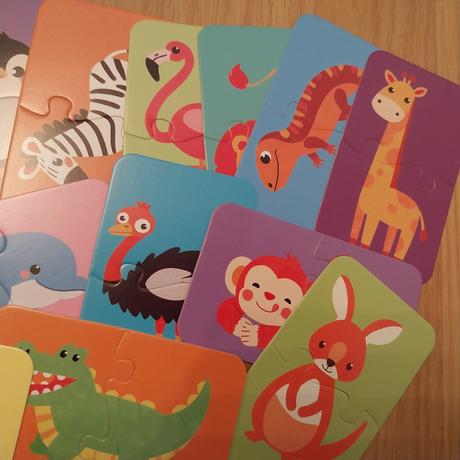Detske puzzle zvierata, 