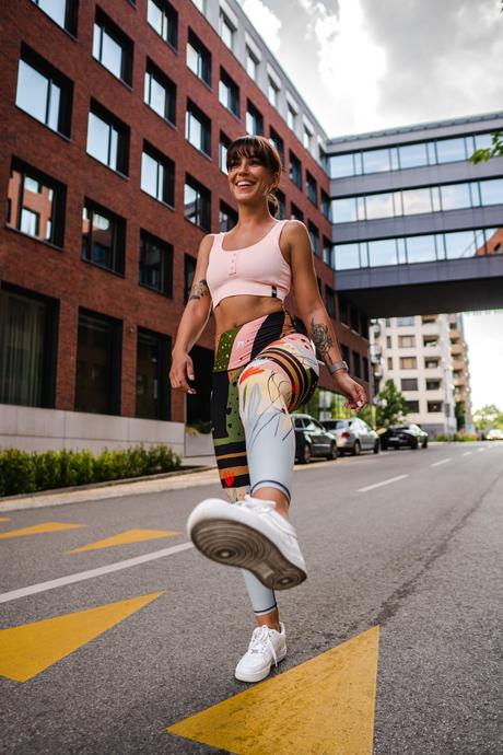 Nádherné legíny slovenskej značky kfit - spring, s