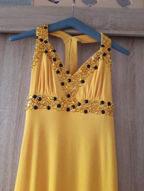 Spoločenske šaty žlte, m