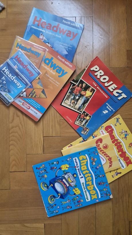 Anglicke knihy 5 ks + dvd + cd,