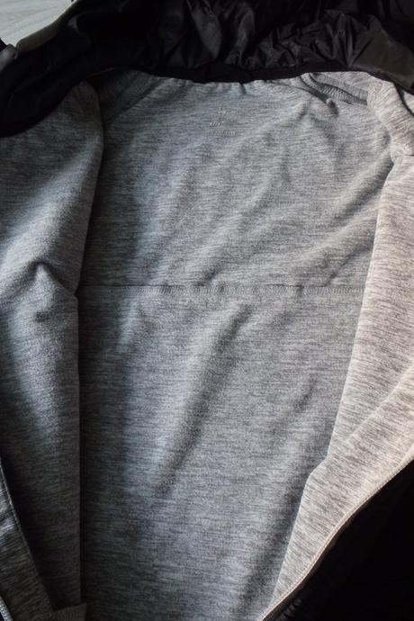 Mikina na zips zn. klimatex, v. l, čierna/šedá, l