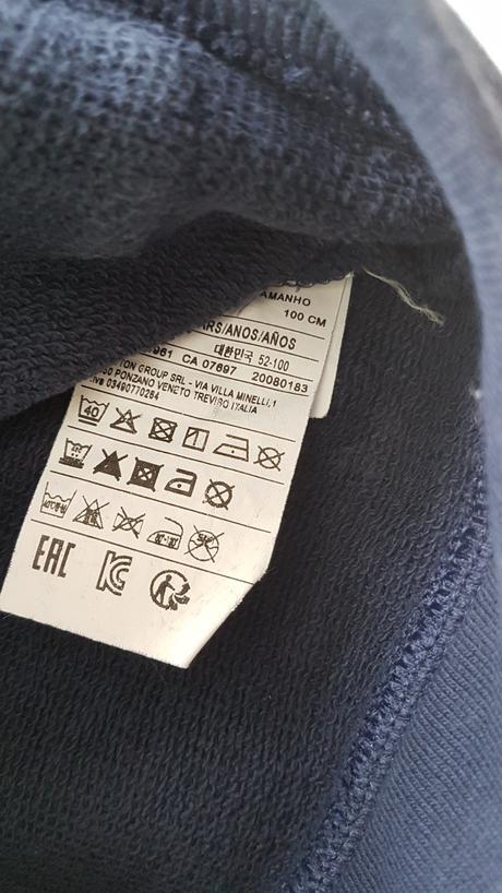 Tepláková bunda veľ. 100, benetton,98