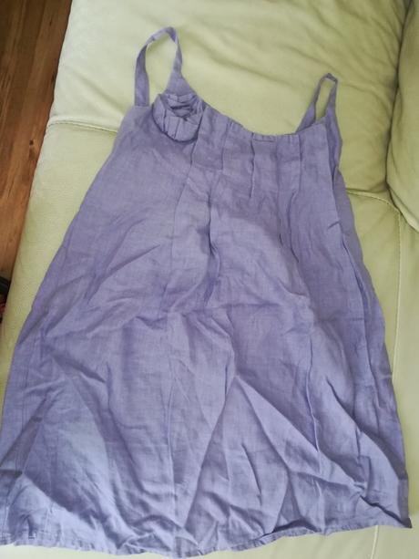 Šaty lanove, sisley,s