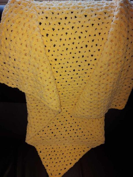 Deka pre novorodencov, žlta, 