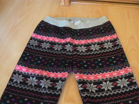 Dievčenské oteplené legíny, 140