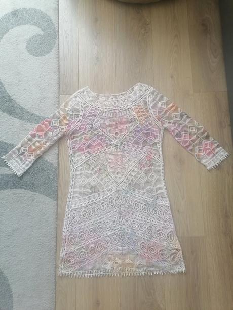 Luxusný kaftan/prehoz na plavky, s