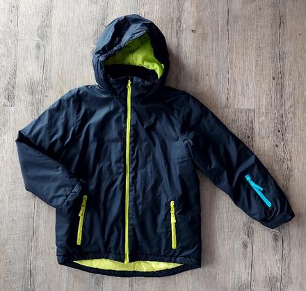 Čierno žltá zimná vetrovka, 134