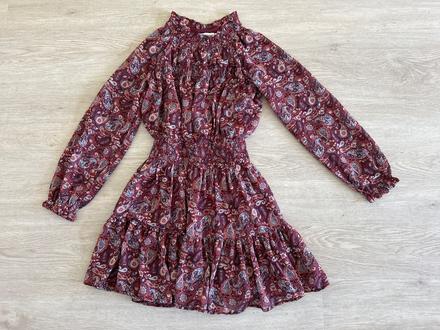 Dievcenske slavnostne saty vel. 140, palomino,140