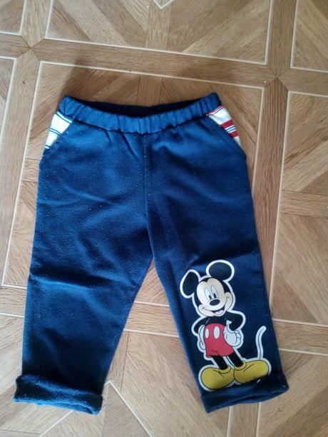 Teplákové nohavice mickey, disney,80