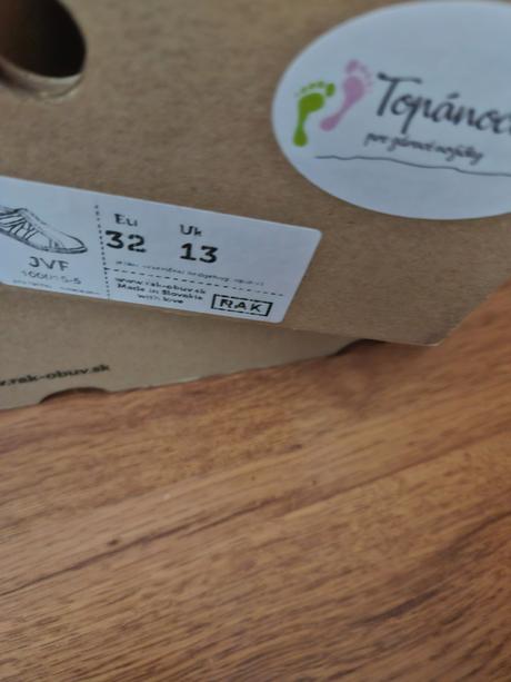 Detske papucky, rak,32