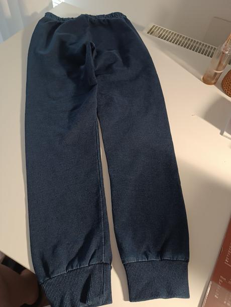 Tepláky riflové, 128