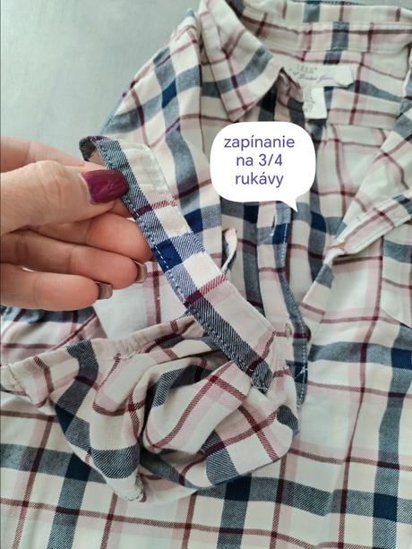 Košeľa dlhá, h&m,122