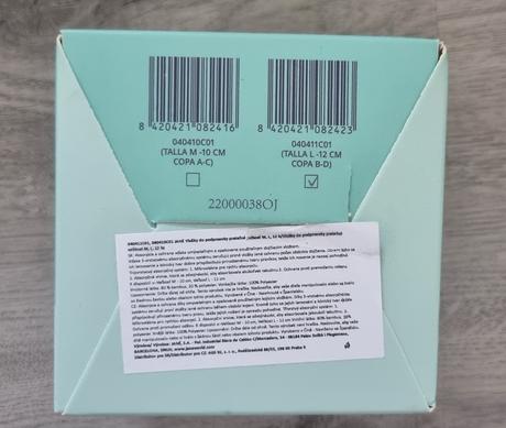 Prateľné vložky do podprsenky, 